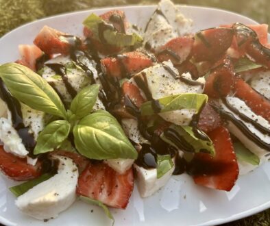 Erdbeermozzarella