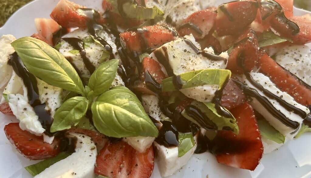 Erdbeermozzarella